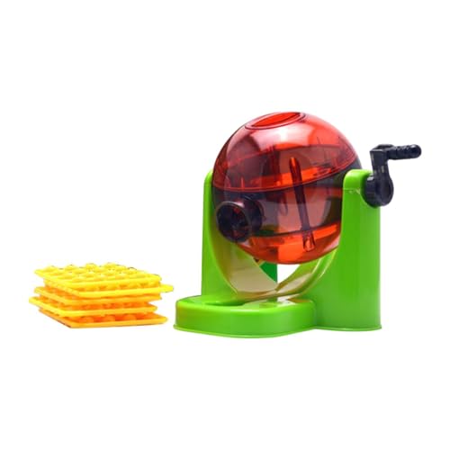 Amagogo Kleine Bingo Maschine für Lotterie Bälle, Spielset für Kinder Und Partys, Gelbe Farbbälle Amagogo Kleine Bingo Maschine für Lotterie Bälle, Spielset für Kinder Und Partys, Gelbe Farbbälle von Amagogo