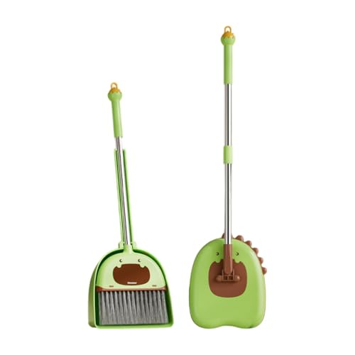 Amagogo Kleiner und Dustpaner, Besenset mit Mopp von Amagogo