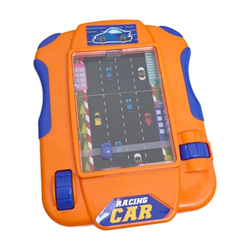 Amagogo Konsolenspielzeug, Handheld-Spiel, Geburtstagsgeschenk, interessante Simulation, Rennwagen-Spielzeug, frühpädagogisch, für Jungen, Mädchen, Kinder, Orange Amagogo Konsolenspielzeug, Handheld-Spiel, Geburtstagsgeschenk, interessante Simulation, Rennwagen-Spielzeug, frühpädagogisch, für Jungen, Mädchen, Kinder, Orange von Amagogo