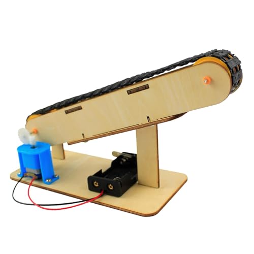 Amagogo Kreatives wissenschaftliches Experiment, Spielzeug, handmontierter elektrischer Antriebsriemen für Kinder von Amagogo