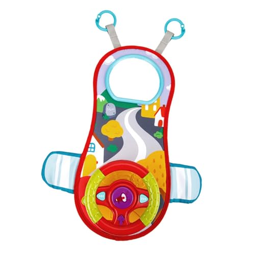 Amagogo Lenkradspielzeugsimulation fördert das Fahren der motorischen Fähigkeiten Entwicklung Interaktives Musical für Kleinkinder Kinder Säuglinge von Amagogo