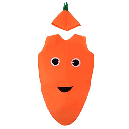 Amagogo Mädchen Vliese Obst Gemüse Kostüm Kits, Cosplay Kostüme Obst-Kostüm, Lustige Anzieh-Essen Schulparty Requisiten für Mottopartys, Festivals, Karotte für Kinder Amagogo Mädchen Vliese Obst Gemüse Kostüm Kits, Cosplay Kostüme Obst-Kostüm, Lustige Anzieh-Essen Schulparty Requisiten für Mottopartys, Festivals, Karotte für Kinder von Amagogo