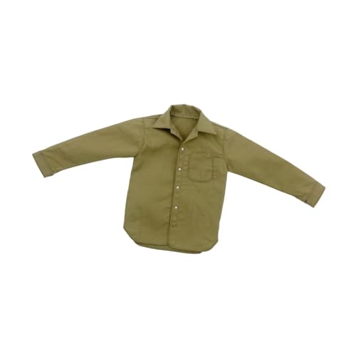 Amagogo Männliches Freizeithemd-Kostümzubehör im Maßstab 1:6, praktisch und einfach zu bedienen, Figurenkostüm, verkleiden Sie Sich für 12-Zoll-Actionfiguren, Khaki Amagogo Männliches Freizeithemd-Kostümzubehör im Maßstab 1:6, praktisch und einfach zu bedienen, Figurenkostüm, verkleiden Sie Sich für 12-Zoll-Actionfiguren, Khaki von Amagogo