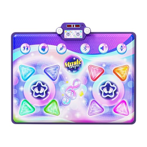 Amagogo Mat Dance Spielzeug für Spielzeugtanzspielzeug Multipureze Girls Kinder Geburtstagstraße, Einzellicht von Amagogo