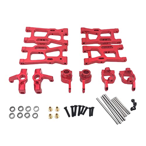 Amagogo Metal Upgrade Parts Kit für 144001 1:12 124019 124018 RC - Rot Amagogo Metal Upgrade Parts Kit für 144001 1:12 124019 124018 RC - Rot von Amagogo