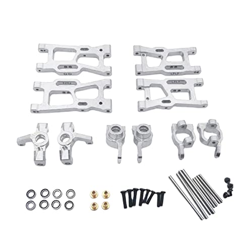 Amagogo Metal Upgrade Parts Kit für 144001 1:12 124019 124018 RC - Silber Amagogo Metal Upgrade Parts Kit für 144001 1:12 124019 124018 RC - Silber von Amagogo