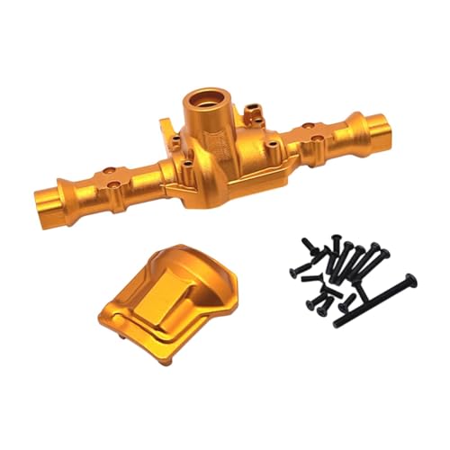 Amagogo Metallachse Shell Accessoires Modification Professionelle RC -Autoteile Upgrade Teil für R1001 R1002 1/10 LKW Hobby Car, Gold, Hinterachse Amagogo Metallachse Shell Accessoires Modification Professionelle RC -Autoteile Upgrade Teil für R1001 R1002 1/10 LKW Hobby Car, Gold, Hinterachse von Amagogo