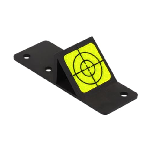 Amagogo Mini 45 Grad reflektierende Blechwinkel-Messplatte, tragbares Vermessungswerkzeug zum Messen von Verzerrungen und Verschiebungen, Einzelner Reflektor von Amagogo