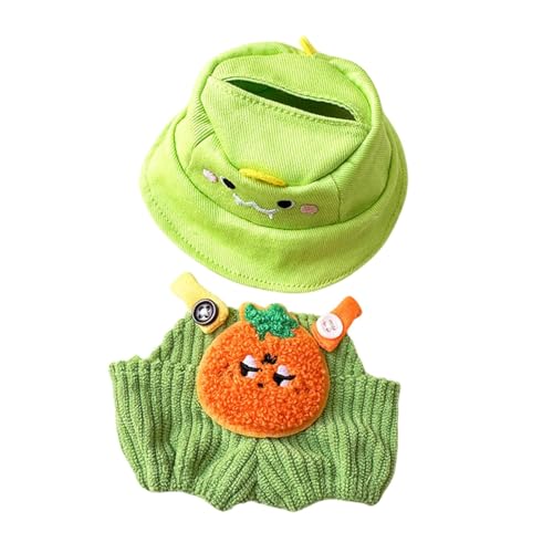 Amagogo Mini-Puppen Hosen Kleidung Set, Mädchen Puppen Kleidung, Puppen Accessoires Kleidung Zubehör Kleidung Zubehör, Puppe Outifits für Anhänger Puppe, Orangefarbenes Hutset Amagogo Mini-Puppen Hosen Kleidung Set, Mädchen Puppen Kleidung, Puppen Accessoires Kleidung Zubehör Kleidung Zubehör, Puppe Outifits für Anhänger Puppe, Orangefarbenes Hutset von Amagogo