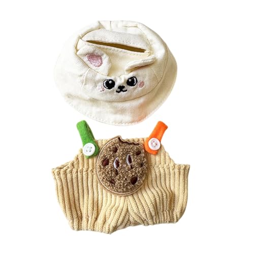 Amagogo Mini-Puppen Hosen Kleidung Set, Mädchen Puppen Kleidung, Puppen Accessoires Kleidung Zubehör Kleidung Zubehör, Puppe Outifits für Anhänger Puppe, Plätzchen-Hut-Set Amagogo Mini-Puppen Hosen Kleidung Set, Mädchen Puppen Kleidung, Puppen Accessoires Kleidung Zubehör Kleidung Zubehör, Puppe Outifits für Anhänger Puppe, Plätzchen-Hut-Set von Amagogo