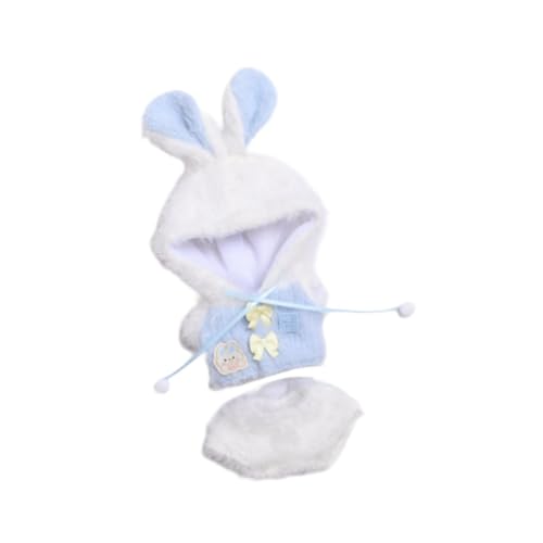 Amagogo Mini-Puppenkleidung, Anzug, Cosplay, Geburtstagsgeschenke, schöne modische Kleidung, handgefertigte Anzieh-Outfits-Set für 15 cm große Puppen, Zubehör, Blau Amagogo Mini-Puppenkleidung, Anzug, Cosplay, Geburtstagsgeschenke, schöne modische Kleidung, handgefertigte Anzieh-Outfits-Set für 15 cm große Puppen, Zubehör, Blau von Amagogo