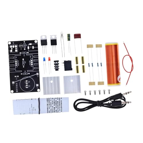 Amagogo Mini-Teslaspulen-Bausatz, DIY-Elektronik-Produktionsbausatz, DIY-Projekte, Lehrgerät, Desktop-Spielzeug, Musik-Teslaspule für Labor-Teenager Amagogo Mini-Teslaspulen-Bausatz, DIY-Elektronik-Produktionsbausatz, DIY-Projekte, Lehrgerät, Desktop-Spielzeug, Musik-Teslaspule für Labor-Teenager von Amagogo