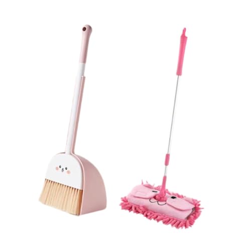 Amagogo Mini- mit Kehrschaufel, Mopp für Kinder, Reinigungsspielzeug-Set, pädagogische Geburtstagsgeschenke, Rollenspiele für Kleinkinder, Jungen und Amagogo Mini- mit Kehrschaufel, Mopp für Kinder, Reinigungsspielzeug-Set, pädagogische Geburtstagsgeschenke, Rollenspiele für Kleinkinder, Jungen und von Amagogo