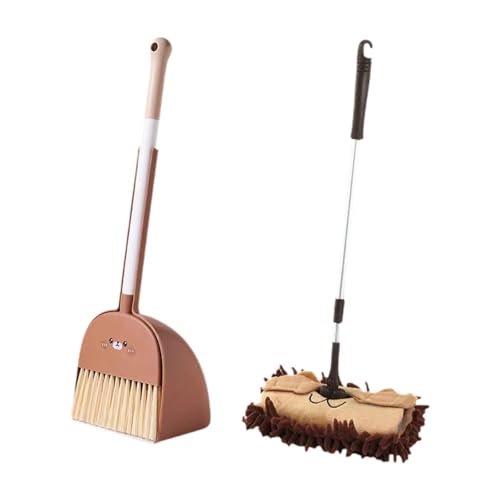 Amagogo Mini- und Kehrschaufel-Mopp-Set für Kinder, Rollenspielhaus-Spielzeug, Kleinkinder-Set, Kinder-Reinigungsspielzeug-Set für Jungen und von Amagogo