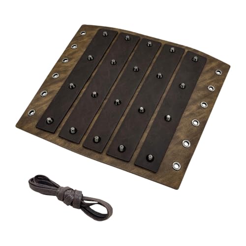 Amagogo Mittelalterlicher Armschutz aus PU-, Armschutz, Halloween, Steampunk, Ritterhandschuh, Hellbraun Amagogo Mittelalterlicher Armschutz aus PU-, Armschutz, Halloween, Steampunk, Ritterhandschuh, Hellbraun von Amagogo