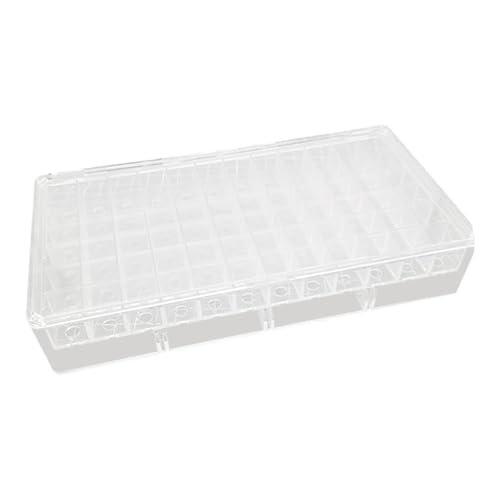 Amagogo Modell Hobbysammlung Gummi -Reifen - Acryl -Display -Hülle kompakter transparenter Organisator für Jungen Kinder Erwachsene, 36 Gitter von Amagogo