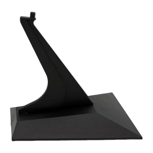Amagogo Modellflugzeug-Ausstellungsstand, schwarz, Szenendekor, Desktop-Profi für Bausteine, Flugzeuge, Geschenke, Haushaltszubehör von Amagogo