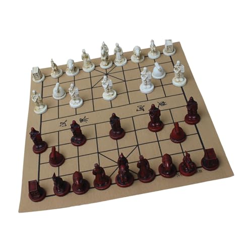 Amagogo Montessori-Spielzeug, chinesisches Schach, kognitive Denkfähigkeit, Wettkampfspiel, 3D-Schachbrett für Geburtstagsgeschenke, Haushalt, Jungen von Amagogo