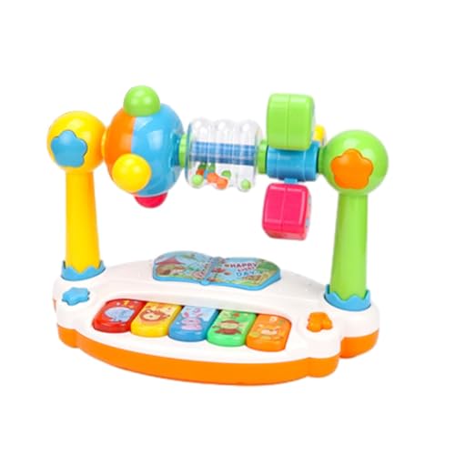 Amagogo Musikspielzeug mit Licht und Ton, Musikinstrument-Spielzeug, Montessori für Babys, Jungen und Mädchen, Englisch von Amagogo