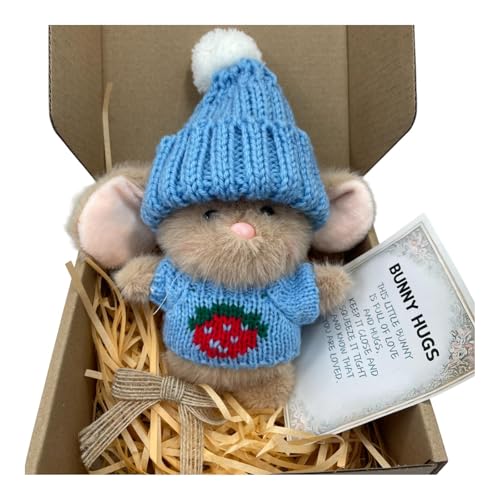 Amagogo Ostergeschenk Mini Bunny Doll Spielzeug Haushaltsfestival Layout, Schmuck Kunsthandwerk Geburtstag Leichtes Party Supply Home Decor, Blau Amagogo Ostergeschenk Mini Bunny Doll Spielzeug Haushaltsfestival Layout, Schmuck Kunsthandwerk Geburtstag Leichtes Party Supply Home Decor, Blau von Amagogo