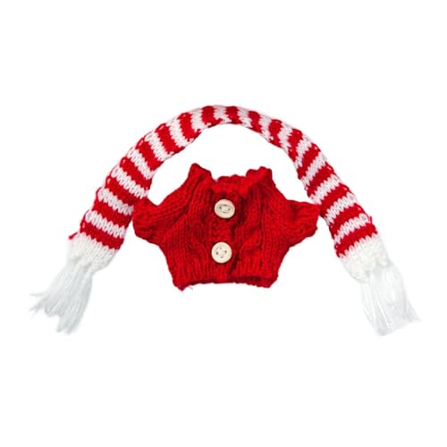 Amagogo Plüsch-Puppenkleidung für 15–17 cm große Puppen, Puppenkleidung, Foto-Requisiten, Verkleidung, Cosplay, modisches, bequemes Puppenkostüm, süß, Pullover-schal Amagogo Plüsch-Puppenkleidung für 15–17 cm große Puppen, Puppenkleidung, Foto-Requisiten, Verkleidung, Cosplay, modisches, bequemes Puppenkostüm, süß, Pullover-schal von Amagogo