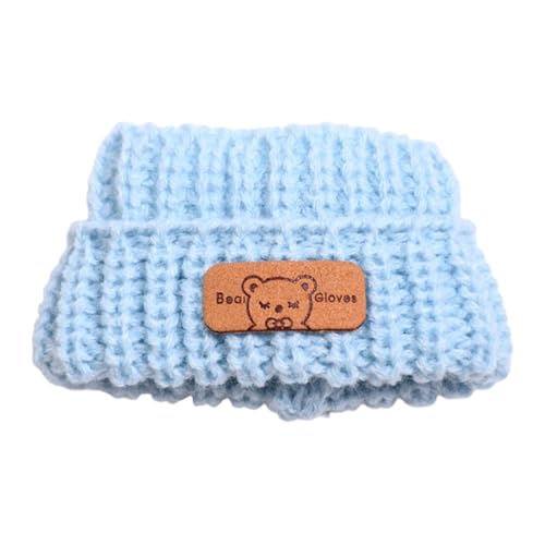 Amagogo Plüsch-Puppenmütze, Puppenzubehör, DIY-Spielzeug, Rollenspiel, Cartoon-Kopfbedeckung, niedliche weiche Puppenmütze, Puppen-Strickmütze für 17 cm große, Blau Amagogo Plüsch-Puppenmütze, Puppenzubehör, DIY-Spielzeug, Rollenspiel, Cartoon-Kopfbedeckung, niedliche weiche Puppenmütze, Puppen-Strickmütze für 17 cm große, Blau von Amagogo