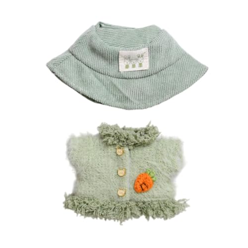 Amagogo Plüschfigur-Mantel, zum Anziehen für kleine Mädchen, Foto-Requisiten, modischer DIY-Mantel mit offener Vorderseite, Mädchen-Puppen-Hose-Outfit für, GrÜn Amagogo Plüschfigur-Mantel, zum Anziehen für kleine Mädchen, Foto-Requisiten, modischer DIY-Mantel mit offener Vorderseite, Mädchen-Puppen-Hose-Outfit für, GrÜn von Amagogo
