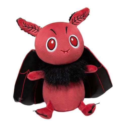 Amagogo Plüschmotte gefülltes Spielzeugmotte Plüsch Puppe Weiche Versorgung Feiertagsgeschenk Stofftiere Spielzeug für Kleinkinder Home Decor Party, Rot Amagogo Plüschmotte gefülltes Spielzeugmotte Plüsch Puppe Weiche Versorgung Feiertagsgeschenk Stofftiere Spielzeug für Kleinkinder Home Decor Party, Rot von Amagogo