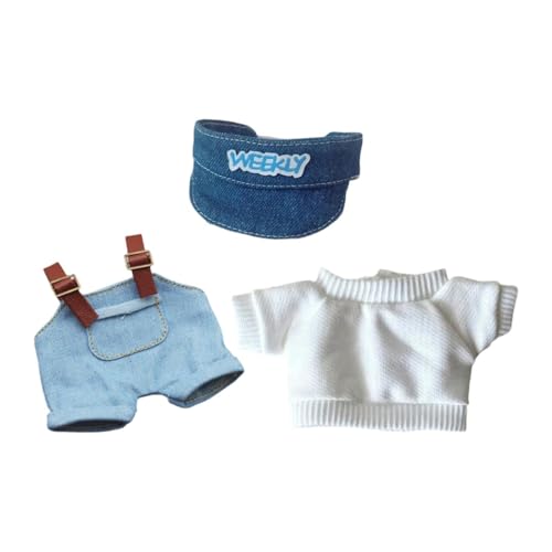 Amagogo Plüschpuppenkleidung für 15 cm Puppe, Puppenkleidung verkleiden weiche Foto -Requisiten Kostüme Doll Outifits, Style C von Amagogo