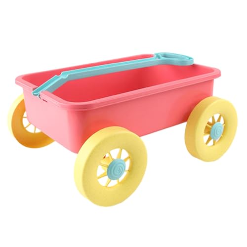 Amagogo Pretend Play Wagon Toy, Kinderwagenwagen, Strandspielspielzeug, Outdoor-Indoor-Spielzeug für die Gartenarbeit im Freien von Amagogo