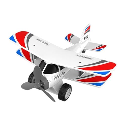 Amagogo Pull Back Flugzeugspielzeug Simulation tragbares Flugzeug Spielzeug im Freien für 3 4 5 6 7 8 9 Jahre alte Kinderfeiertagsgeschenke im Freien von Amagogo