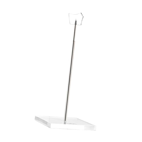 Amagogo Puppen-Ausstellungsständer, Puppen-Ausstellungsständer, verstellbare transparente Modell-Stützregal-Requisite, Puppen-Ausstellungshalter für 1/6 von Amagogo