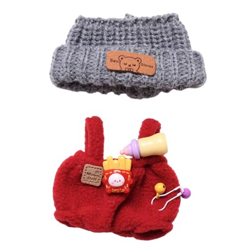 Amagogo Puppen-Strampler, Puppen-Hosen, süß für Kinder, Geburtstagsgeschenk, Geburtstagsgeschenke, DIY-Zubehör, Puppen-Outfits, Kostüme für 6,69-Zoll-Puppen, Rot mit Hut Amagogo Puppen-Strampler, Puppen-Hosen, süß für Kinder, Geburtstagsgeschenk, Geburtstagsgeschenke, DIY-Zubehör, Puppen-Outfits, Kostüme für 6,69-Zoll-Puppen, Rot mit Hut von Amagogo
