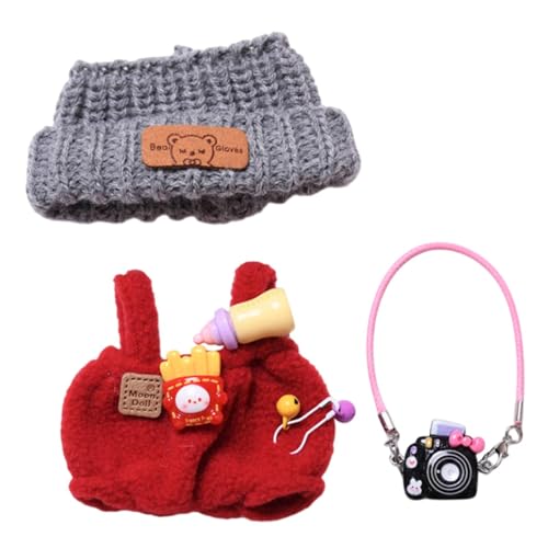 Amagogo Puppen-Strampler, Puppen-Hosen, süß für Kinder, Geburtstagsgeschenk, Geburtstagsgeschenke, DIY-Zubehör, Puppen-Outfits, Kostüme für 6,69-Zoll-Puppen, Rot mit Hutkamera Amagogo Puppen-Strampler, Puppen-Hosen, süß für Kinder, Geburtstagsgeschenk, Geburtstagsgeschenke, DIY-Zubehör, Puppen-Outfits, Kostüme für 6,69-Zoll-Puppen, Rot mit Hutkamera von Amagogo