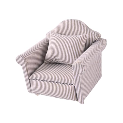 Amagogo Puppenhaus Sofa Maßstab 1/12 Mini Kreative DIY Szene Pretend Spielen Spielzeug Puppenhaus Dekor Miniatur Möbel Dekorative, Style A Amagogo Puppenhaus Sofa Maßstab 1/12 Mini Kreative DIY Szene Pretend Spielen Spielzeug Puppenhaus Dekor Miniatur Möbel Dekorative, Style A von Amagogo