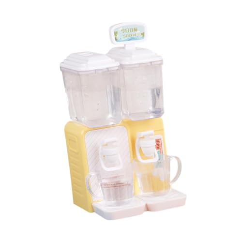 Amagogo Puppenhaus Wasserspender, Puppenhaus Trinkmaschine, DIY Möbel, Spielzeug, Puppenhausmöbel, für Küchendekorationen, Gelb Amagogo Puppenhaus Wasserspender, Puppenhaus Trinkmaschine, DIY Möbel, Spielzeug, Puppenhausmöbel, für Küchendekorationen, Gelb von Amagogo