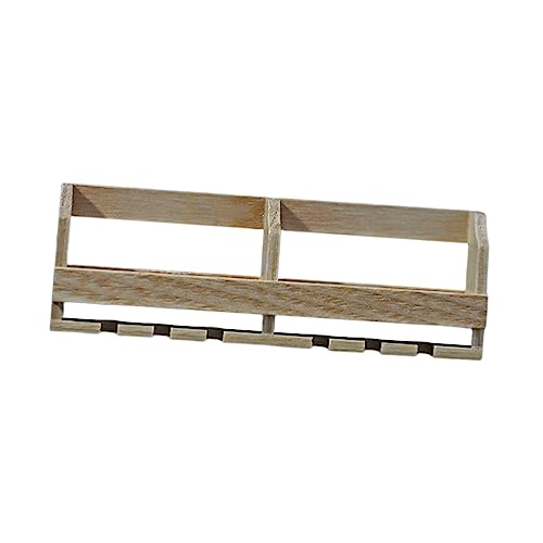 Amagogo Puppenhaus-Weinregal, 1/16, 1/12 Puppenhaus-Zubehör, Puppenhaus-Weingläserregal für Wohnzimmer-Tischplatte, Holz Farbe Amagogo Puppenhaus-Weinregal, 1/16, 1/12 Puppenhaus-Zubehör, Puppenhaus-Weingläserregal für Wohnzimmer-Tischplatte, Holz Farbe von Amagogo