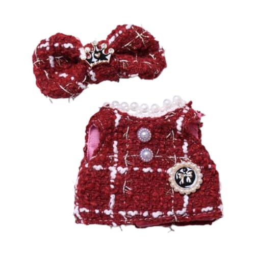 Amagogo Puppenkleidung, 17 cm, modische Outfits, pädagogisches Rollenspiel, Foto-Requisiten, DIY-Anziehsachen, Macht Ihre eigenen Puppen für 6,69-Zoll-Puppen von Amagogo