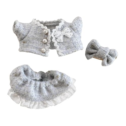 Amagogo Puppenkleidung, Rock, Anzug, Puppenkleidung, bezaubernd für Kinder, Geburtstagsgeschenk, weiche, stilvolle Puppenoutfits für 6,69-Zoll-Puppen, Blau Amagogo Puppenkleidung, Rock, Anzug, Puppenkleidung, bezaubernd für Kinder, Geburtstagsgeschenk, weiche, stilvolle Puppenoutfits für 6,69-Zoll-Puppen, Blau von Amagogo