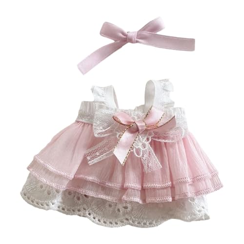 Amagogo Puppenkleidung, süßes Puppenkleid, schöne ausgestopfte Puppenkleidung, Puppenkostüm, passend für 15–17 cm große Anhängerpuppen, Kinderspielzeug, Amagogo Puppenkleidung, süßes Puppenkleid, schöne ausgestopfte Puppenkleidung, Puppenkostüm, passend für 15–17 cm große Anhängerpuppen, Kinderspielzeug, von Amagogo