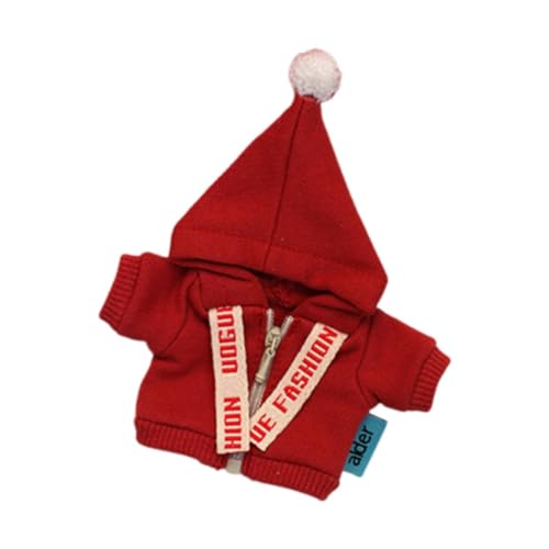Amagogo Puppenkleidung für 15 cm Plüschpuppe, Cartoon, Dress -up, komfortable stilvolle Plüsch -Puppenzubehör DIY Puppen Hoodies Doll Overalls Amagogo Puppenkleidung für 15 cm Plüschpuppe, Cartoon, Dress -up, komfortable stilvolle Plüsch -Puppenzubehör DIY Puppen Hoodies Doll Overalls von Amagogo