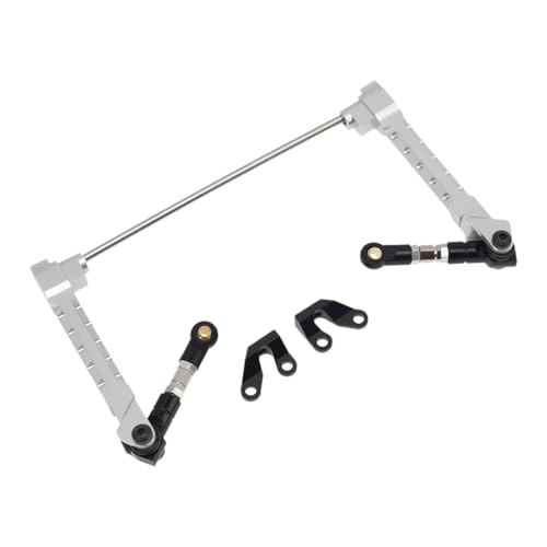 Amagogo RC -Auto Anti -Sway -Stange Metal Sway, Argent von Amagogo