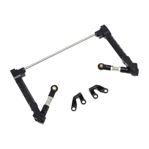 Amagogo RC -Auto Anti -Sway -Stange Metal Sway, Schwarz von Amagogo