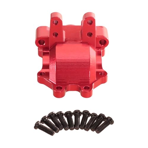 Amagogo RC Car Getriebeschale Getriebes Getriebekoffer Sturdes Getriebe Getriebekoffer für 1:14 H14BM 14210 14209 RC -Autos Ersatzteile DIY -Teile, Rot von Amagogo
