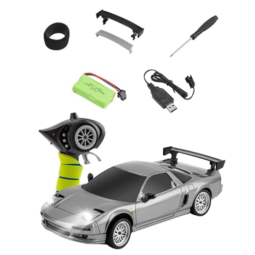 Amagogo RC-Reifen-Automodell im Maßstab 1:18, Flip-Lampe, Sport-Spielzeugauto, Hochgeschwindigkeits-Modellfahrzeug für Kinder ab 6, 7 und 8 Jahren von Amagogo