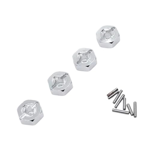 Amagogo Rad Hex Stick Adapter 12mm DIY Modifizierte Ersatzteile für 124017-16-18, Silber Amagogo Rad Hex Stick Adapter 12mm DIY Modifizierte Ersatzteile für 124017-16-18, Silber von Amagogo