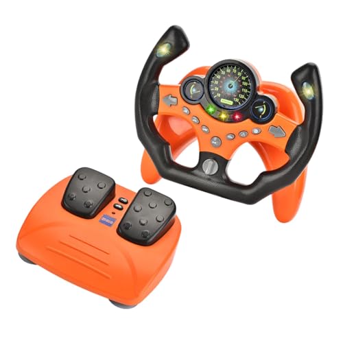 Amagogo Rollenspiel-Fahrspielzeug mit Pedal-Fahrspielset, Orange Amagogo Rollenspiel-Fahrspielzeug mit Pedal-Fahrspielset, Orange von Amagogo