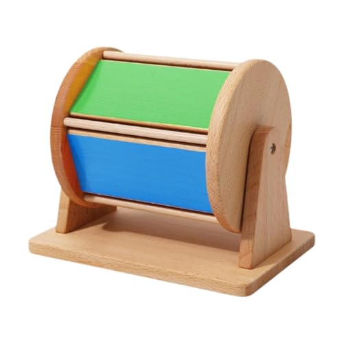 Amagogo Rotierende Trommel, Babyspielzeug, sensorische Entwicklung, frühe Entwicklung, Roller, Regenbogen, Holzspielzeug, Rolltrommel für, Jungen und Amagogo Rotierende Trommel, Babyspielzeug, sensorische Entwicklung, frühe Entwicklung, Roller, Regenbogen, Holzspielzeug, Rolltrommel für, Jungen und von Amagogo