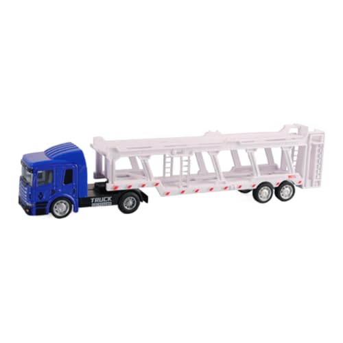 Amagogo Schleppwagen Spielzeugbaufahrzeuge Miniatur Kreativität Kindertechnik Auto Flachbett Anhänger für Jungen Jungen Mädchen Kleinkinder, Blau Amagogo Schleppwagen Spielzeugbaufahrzeuge Miniatur Kreativität Kindertechnik Auto Flachbett Anhänger für Jungen Jungen Mädchen Kleinkinder, Blau von Amagogo
