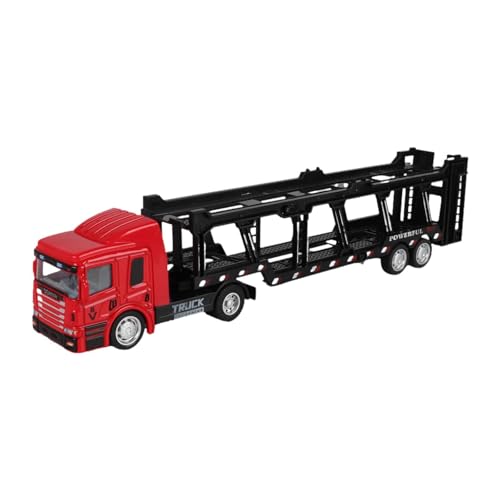 Amagogo Schleppwagen Spielzeugbaufahrzeuge Miniatur Kreativität Kindertechnik Auto Flachbett Anhänger für Jungen Jungen Mädchen Kleinkinder, Rot Amagogo Schleppwagen Spielzeugbaufahrzeuge Miniatur Kreativität Kindertechnik Auto Flachbett Anhänger für Jungen Jungen Mädchen Kleinkinder, Rot von Amagogo